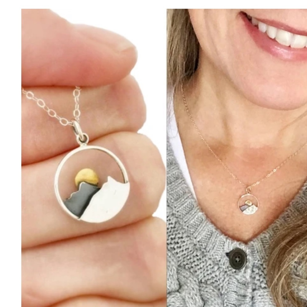 Beautiful Mountain Necklace!